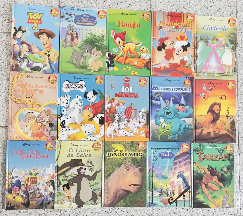 Livros disney coleção clube do Livro