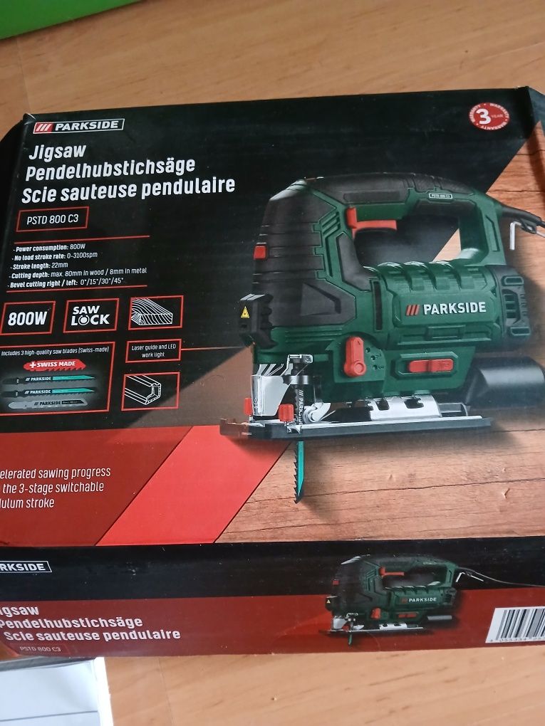Wyrzynarka elektryczna Parkside 800W
