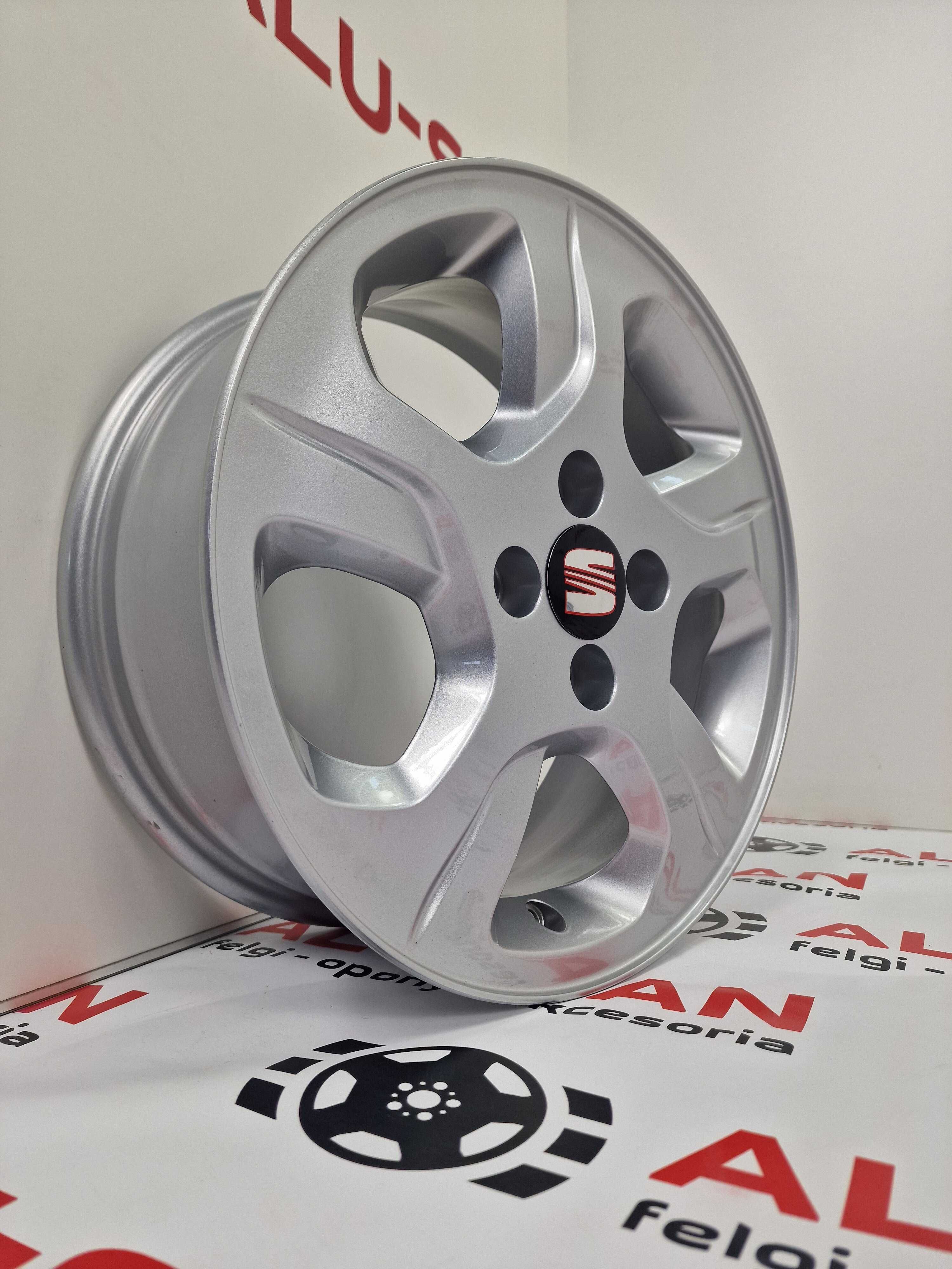 NOWE alufelgi SEAT 15" 4x100 Cordoba, Arosa :Srebrny