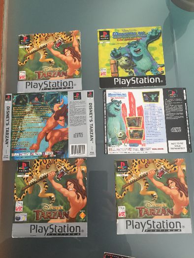 LOTE Capas e manuais ps1 / ps2 / ps3 / xbox