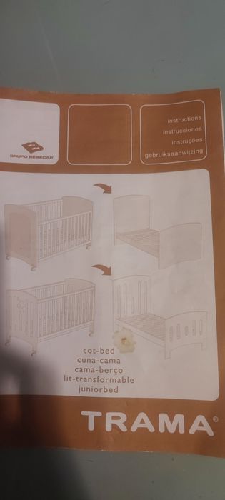 Cama Trama berço/ extensível