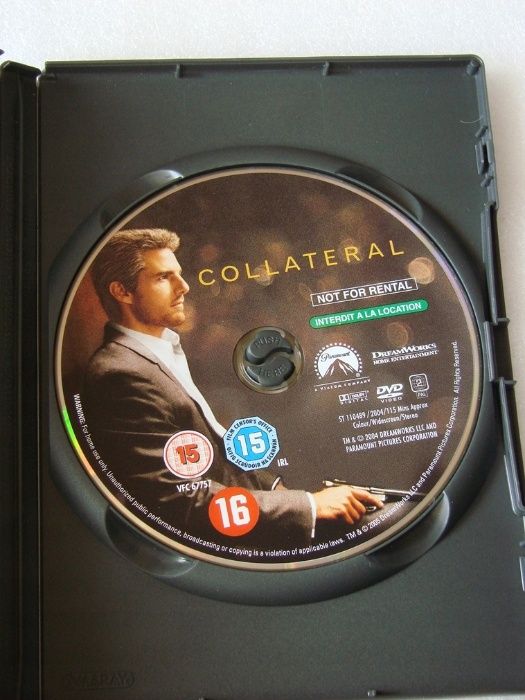 Collateral - Zakładnik DVD UK