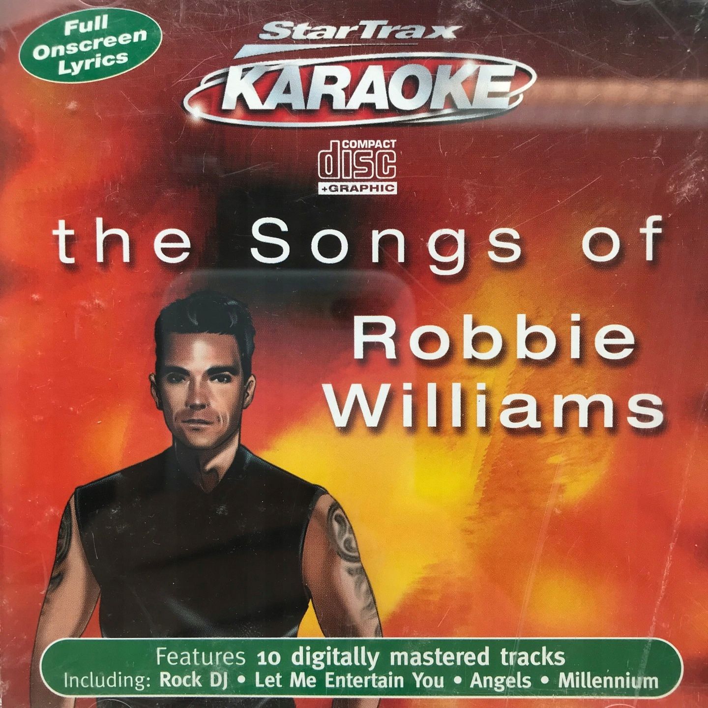 Cd - Startrax Karaoke - The Songs Of Robbie Williams 2003