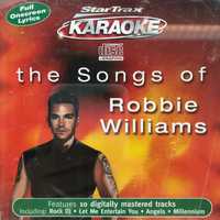 Cd - Startrax Karaoke - The Songs Of Robbie Williams 2003