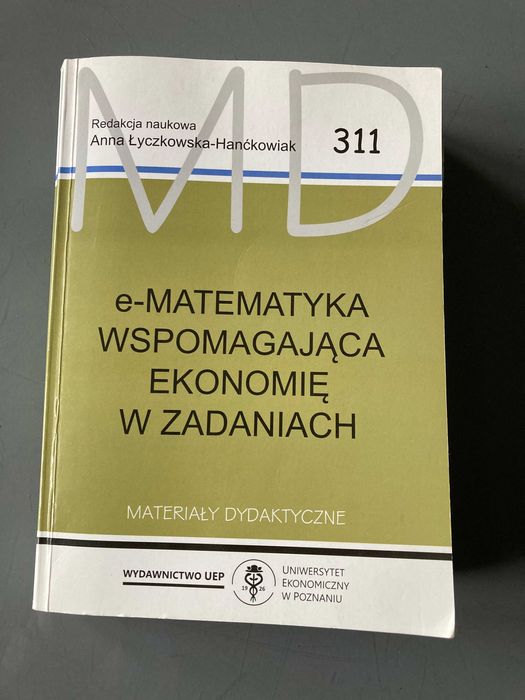 e-Matematyka wspomagająca ekonomię w zadaniach