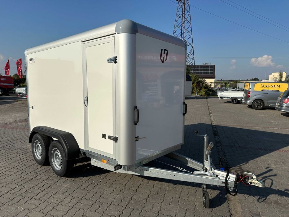 Przyczepa kontener 315x158x190 HENRA BOX DMC:2700kg,MARKA PREMIUM!