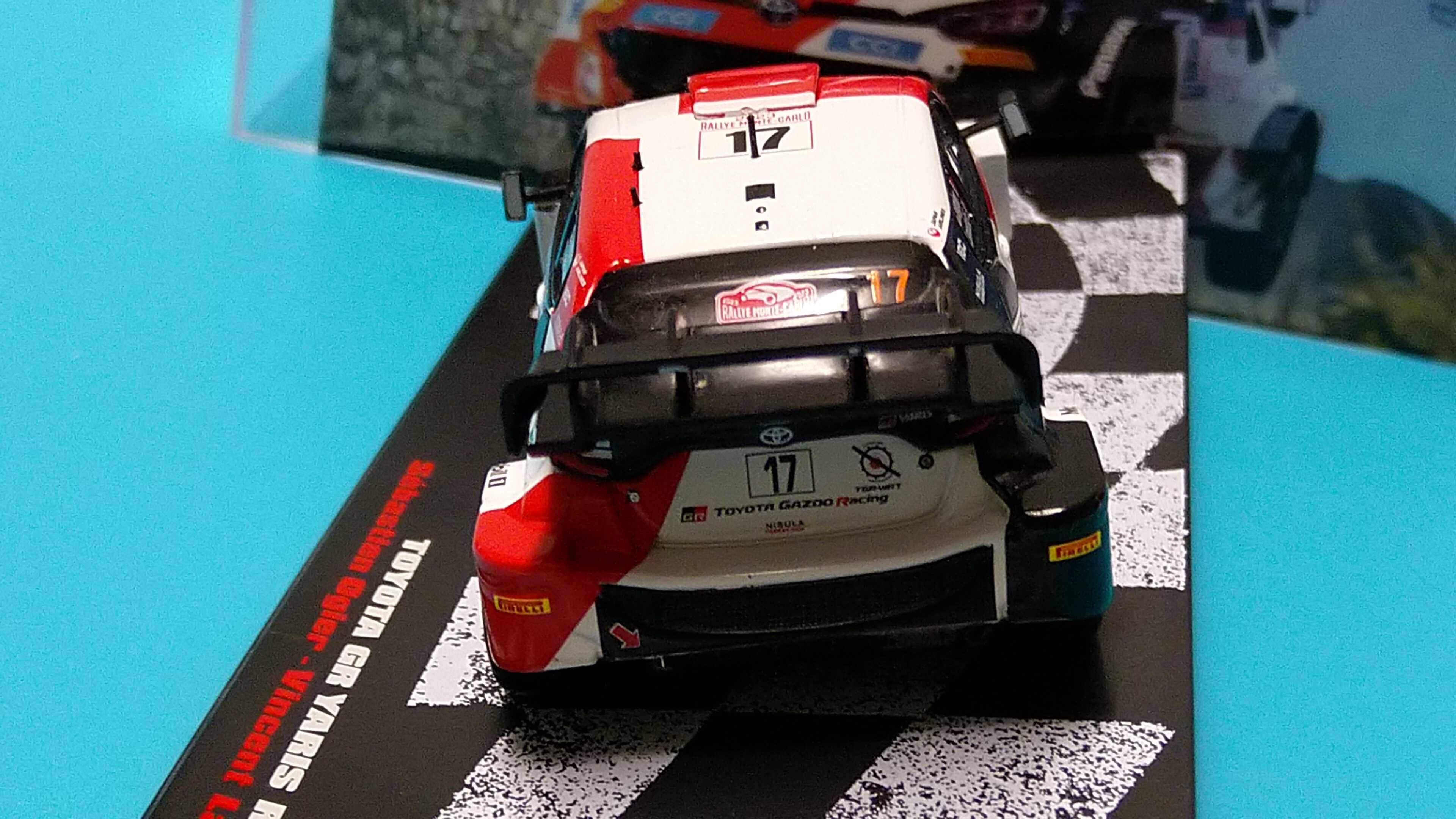 Toyota GR Yaris Rally1 Hybrid #17: Monte Carlo 2023 Winner - esc 1/43