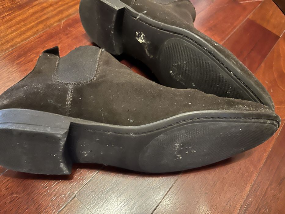 Botas chelsea castanho escuro