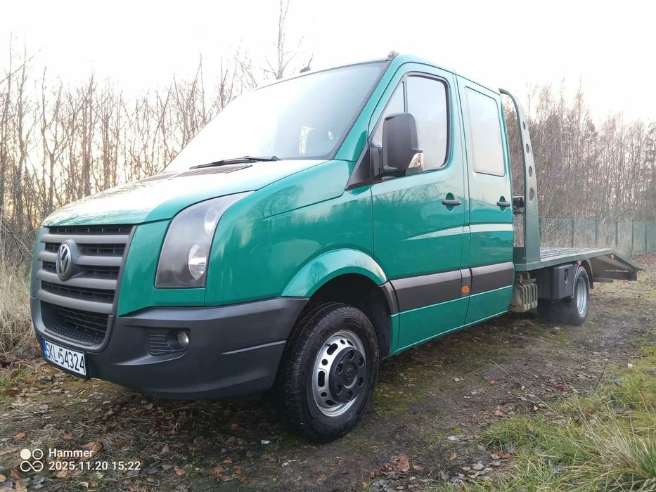 Volkswagen CRAFTER  VW CRAFTER 2,5 TDI DMC 3,5 Dubel kabina Koła bliźniak Prawo jaz. KAT B