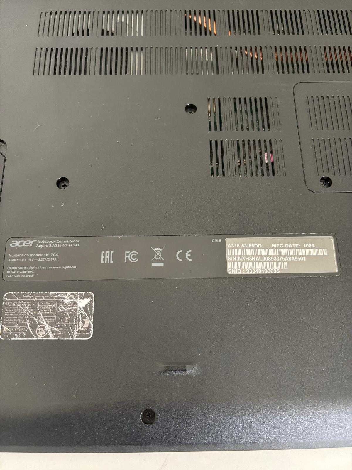 Portatil Acer A315-53