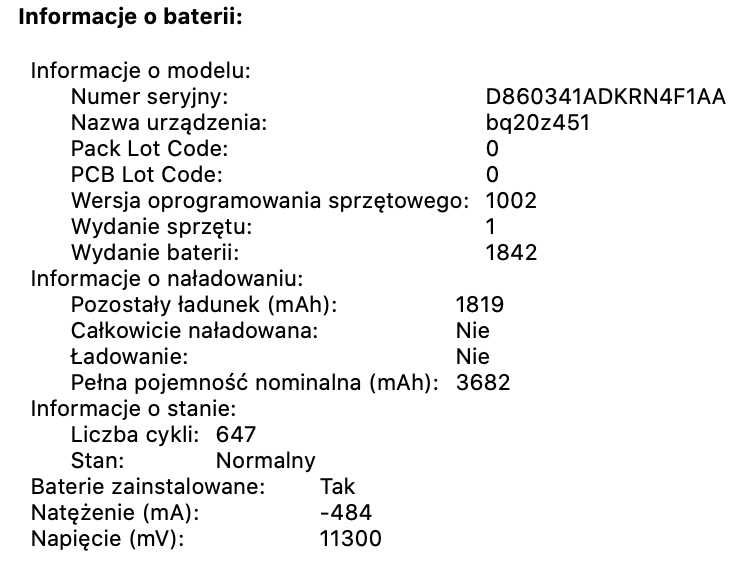 Laptop Apple Macbook Air A2179 13,3” 8/256Gb 2020r Rose Gold