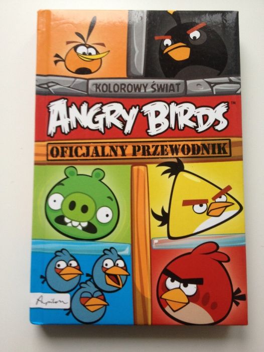 ANGRY BIRDS kolorowy świat OFICJANY PRZEWODNIK książka twarda NOWA