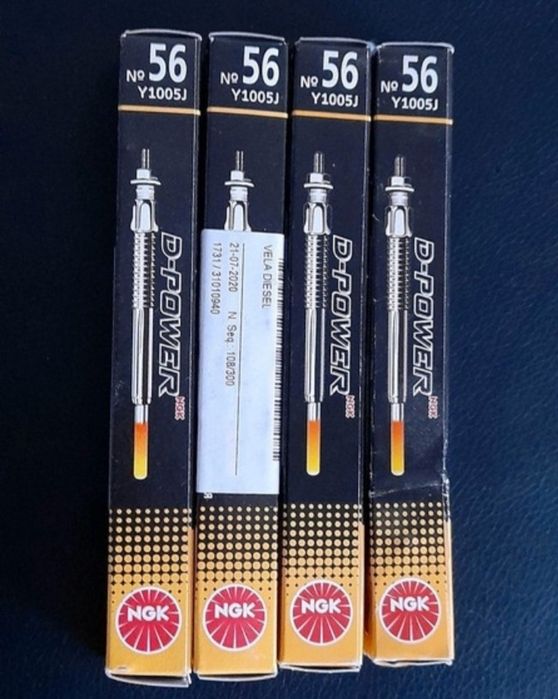 4 velas de incandescência NGK