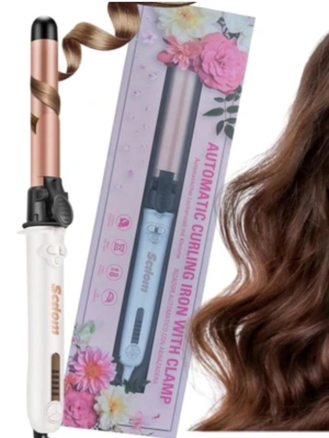 Automatyczna lokówka do włosów, automatyczna lokówka Scdom UV217 32mm