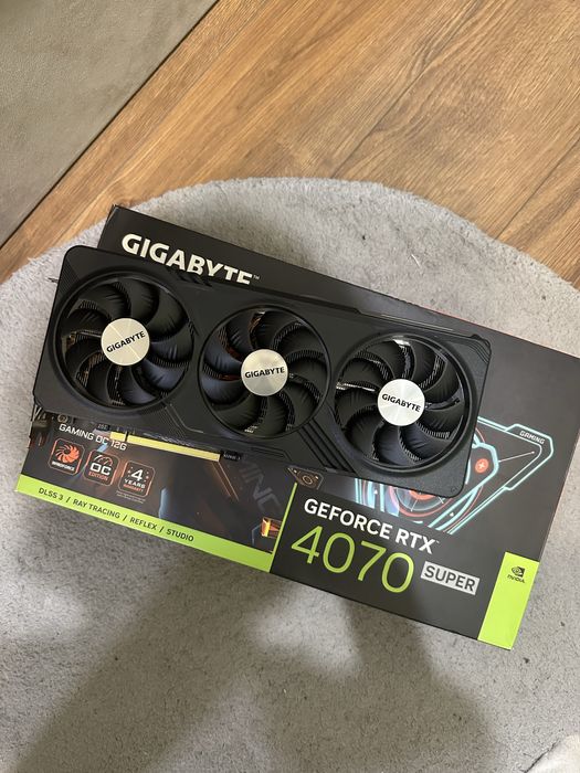 Gigabyte Geforce RTX 4070 SUPER Gaming OC 12GB na GWARANCJI!