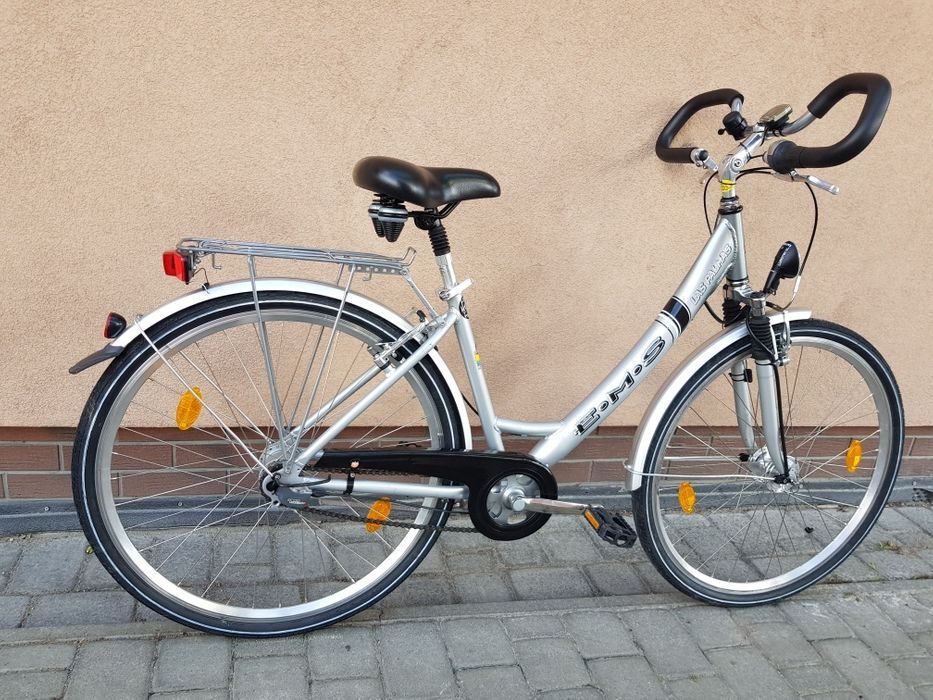 Rower damski miejski EMS Koła 28 SHIMANO aluminium okazja WYSYŁKA