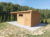 Domek 6x3 drewniany, narzędziowy ogrodowy, nowoczesny, wolne terminy