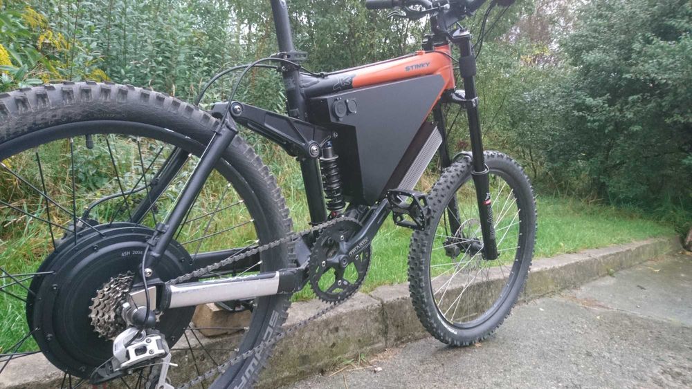 Kona Stinky konwersja E-bike