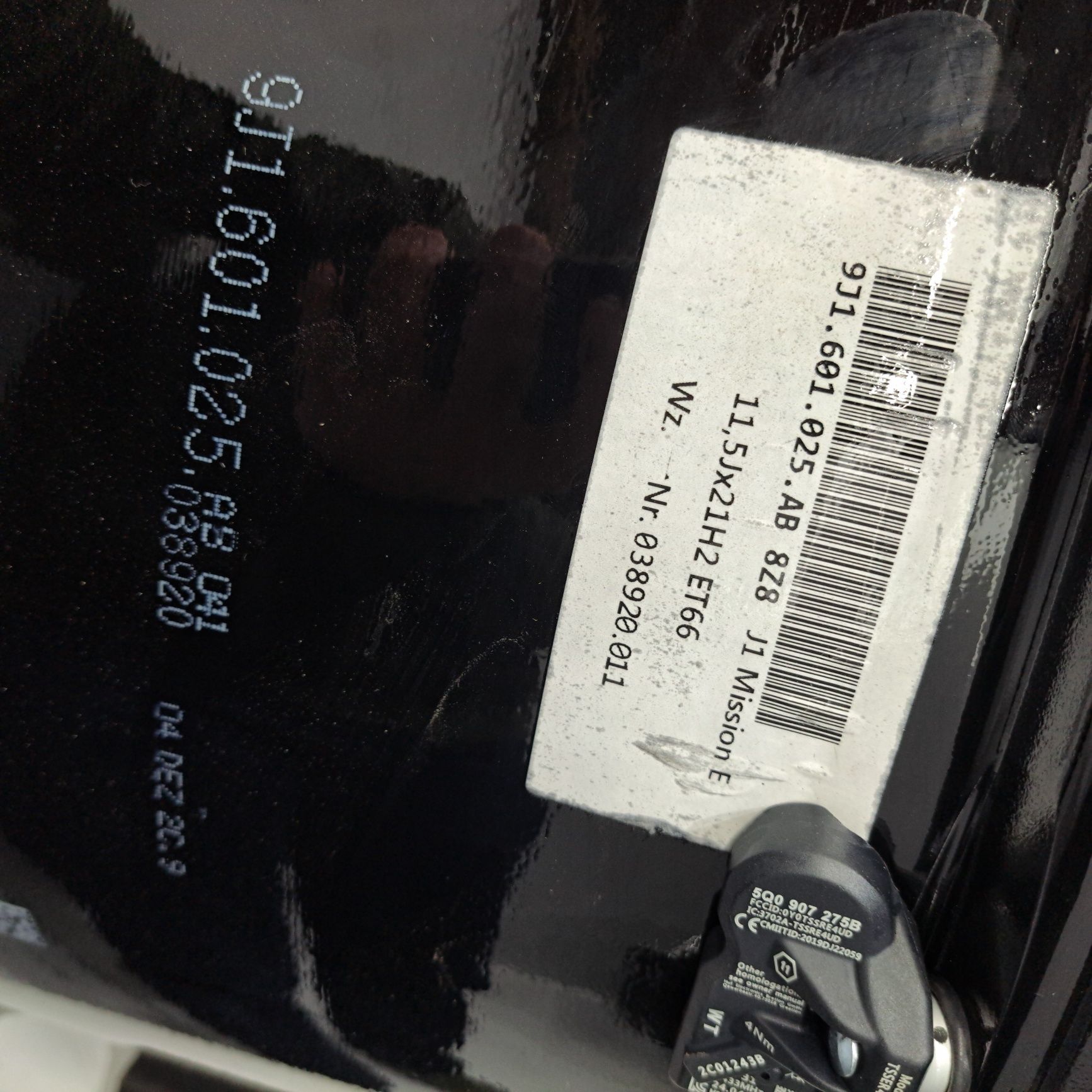 Jantes 21" Originais Porsche Taycan Turbo Mission E 5x130