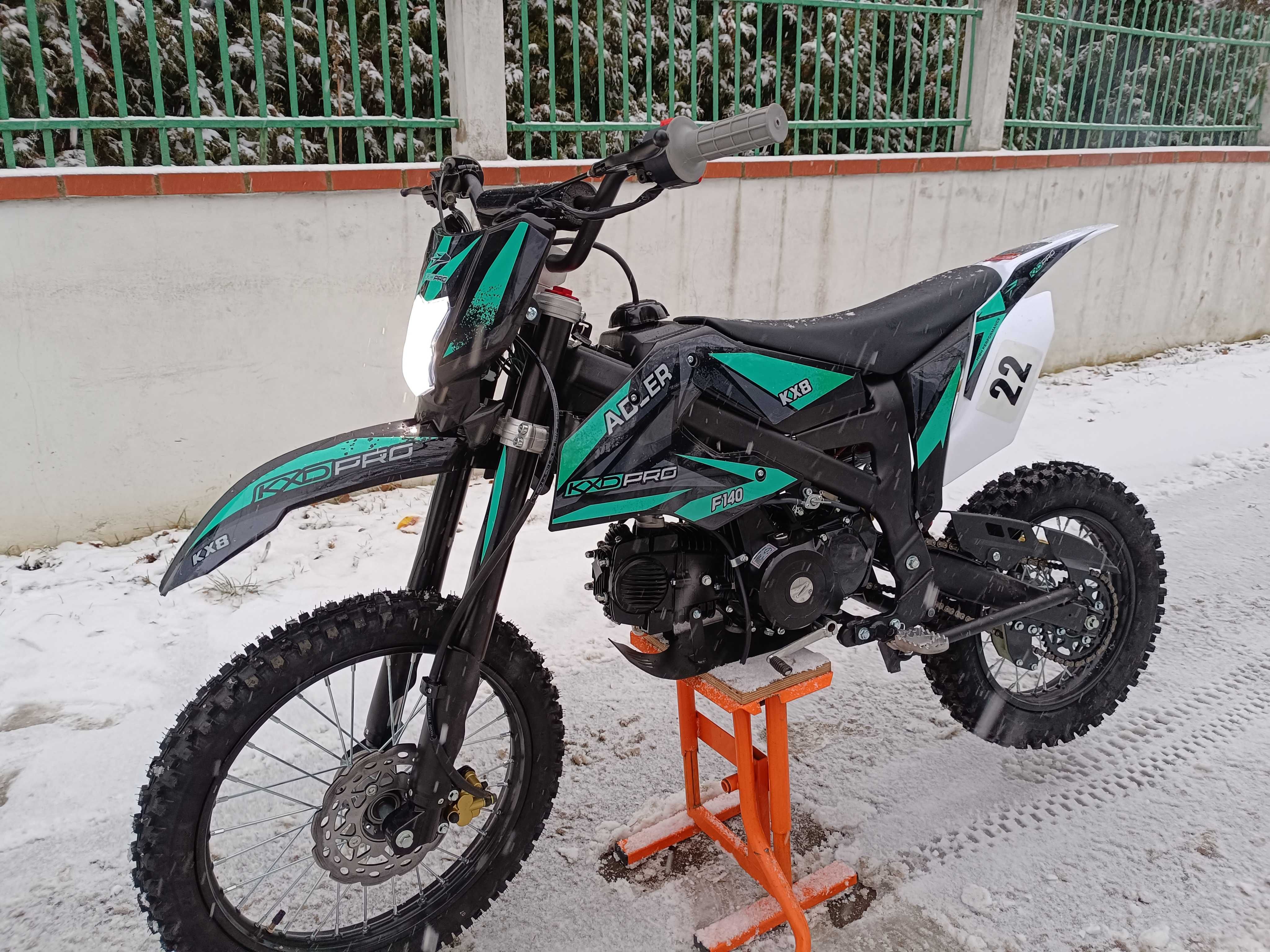 NOWY CROSS KXD PRO F140c MOCNY 17KM 2023 Gwarancja RATY Transport