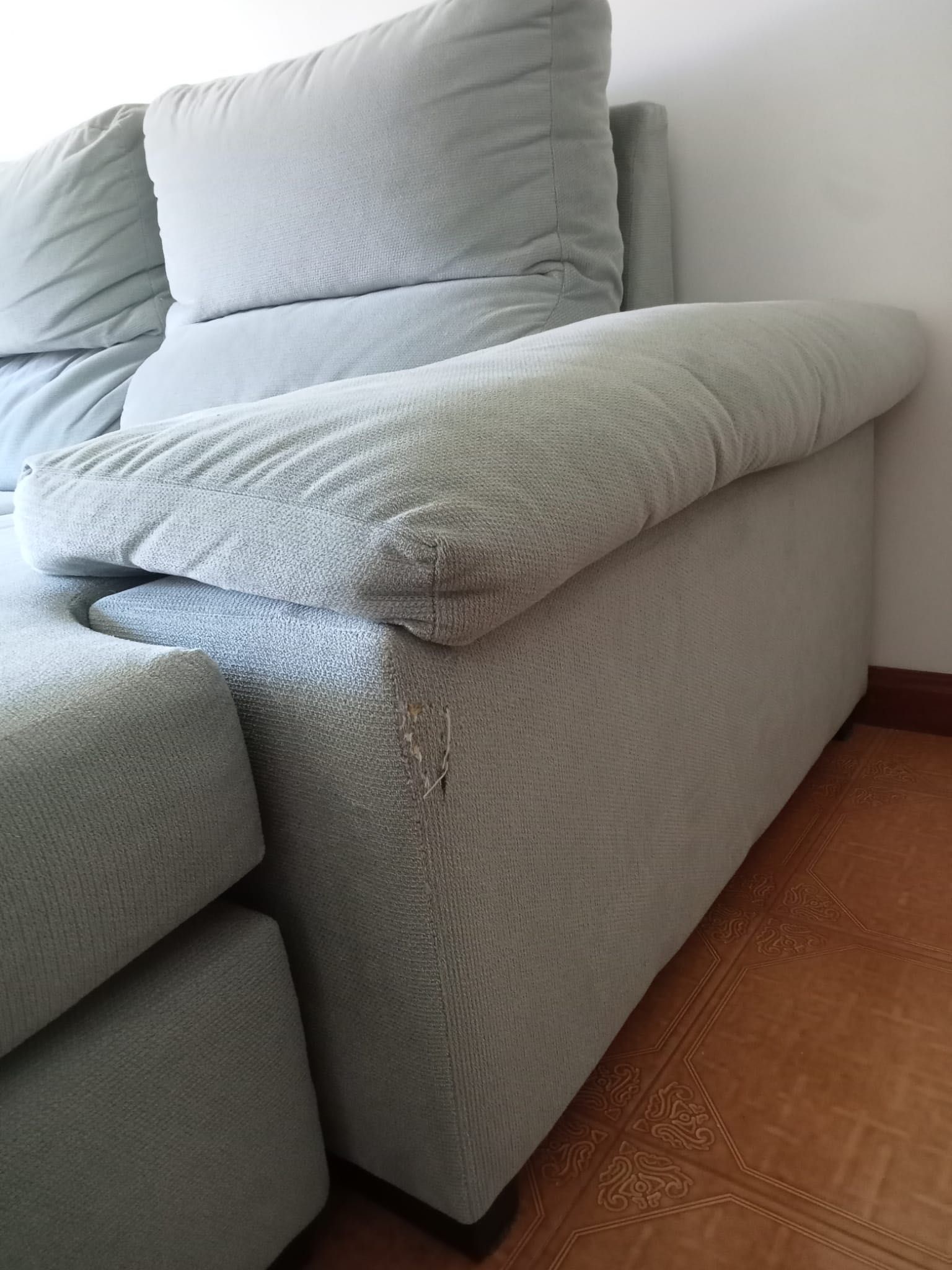 Sofá com chaise long ( ver oferta)
