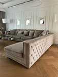 PRIMAVERA HOME narożnik Glamour SOFA Pikowana