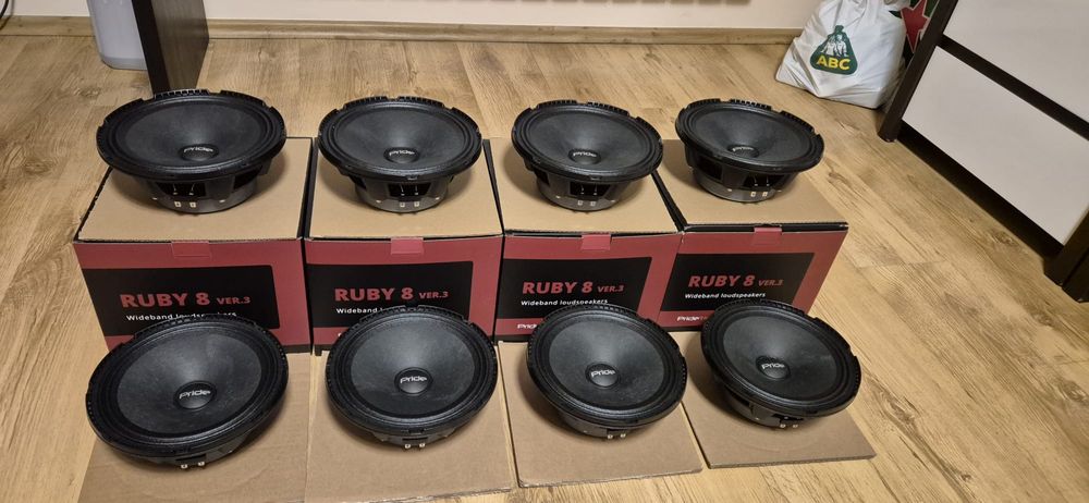 Głośniki Pride Ruby 8” ver.3
