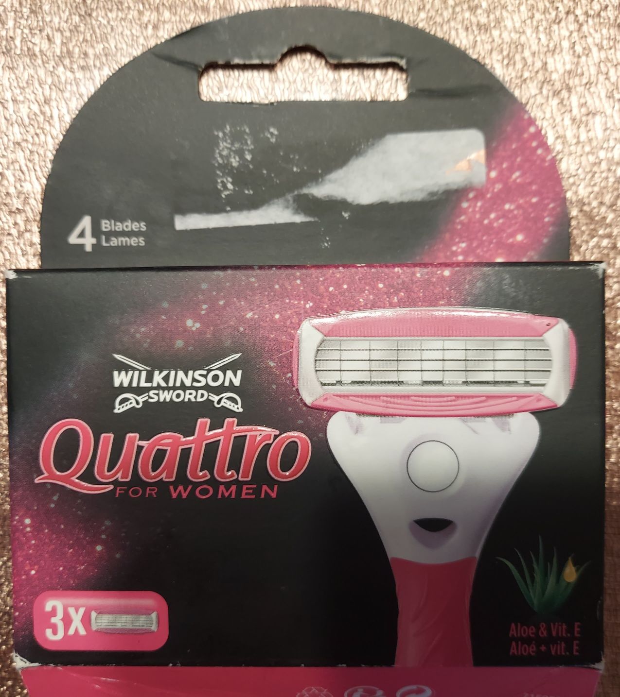 Wkłady do maszynki Wilkinson Sword Quattro for women