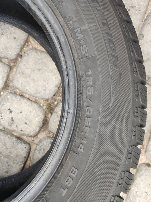 185.65.14 Dwie opony zimowe Dębica Frigo