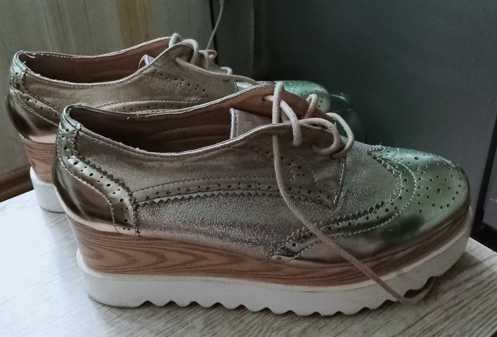 Ботильони жіночі, золото