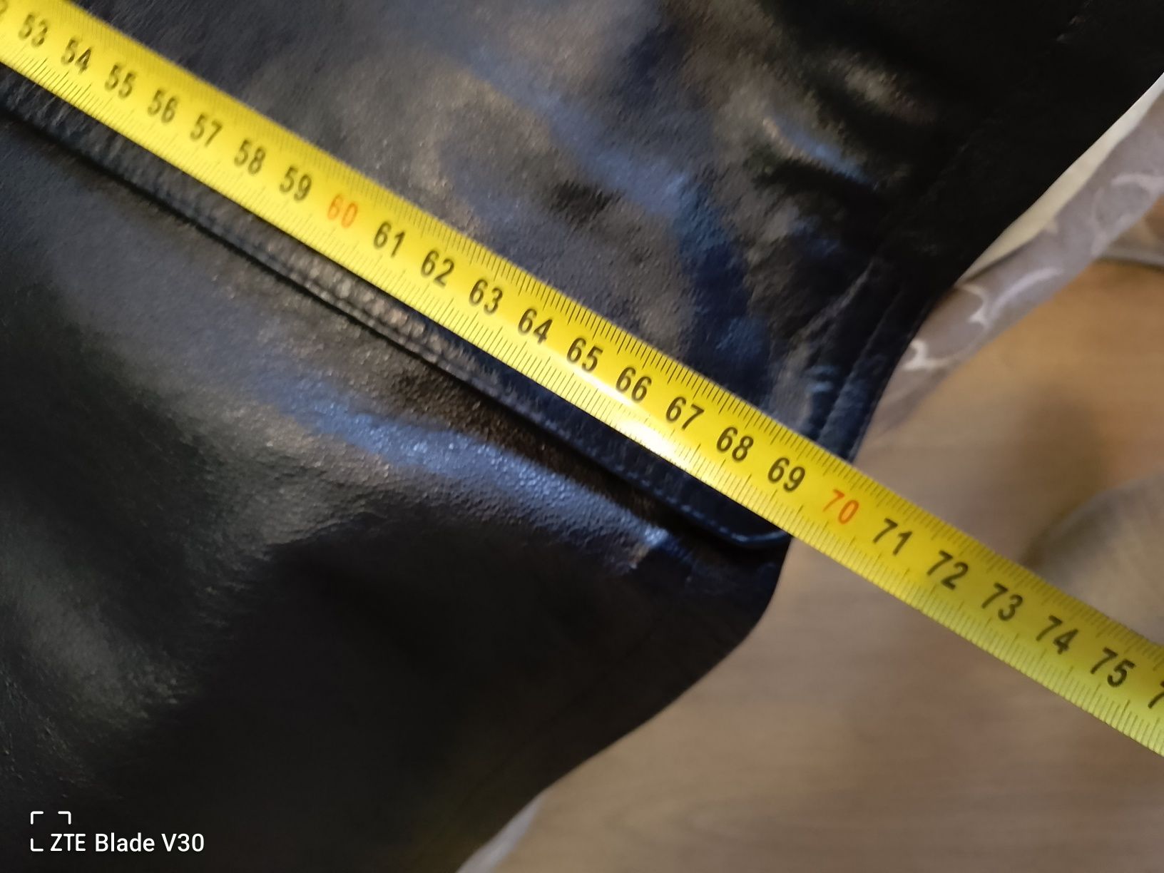Пиджак итальянский   MILAN  кожаный мужской размер 54