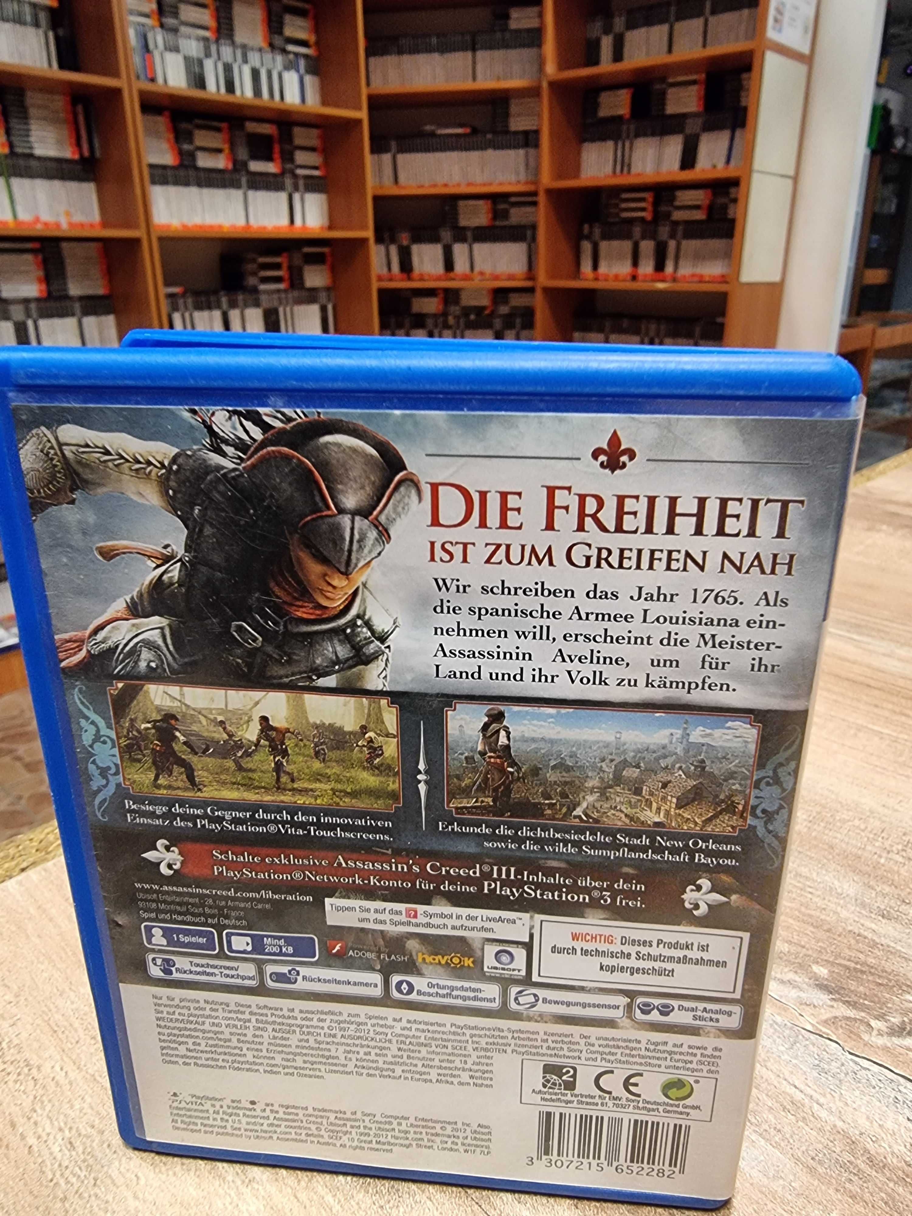 Assassin's Creed III:Liberation PS Vita SklepRetroWWA Wysyłka Wymiana