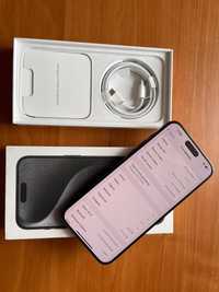 Iphone 15 Pro Max 256gb, Tytan Czarny, Nowy, Śmigiel