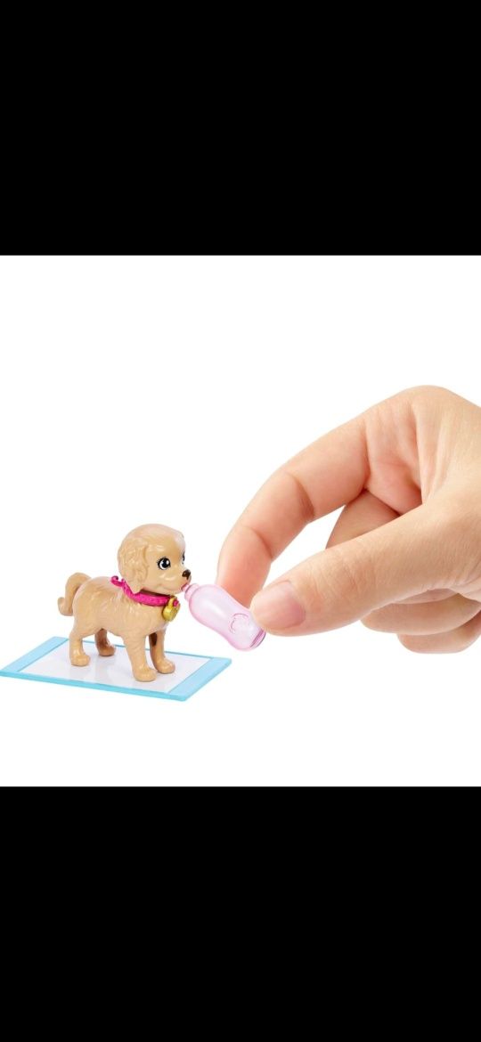 Barbie pup adoption, лялька барбі з собачками