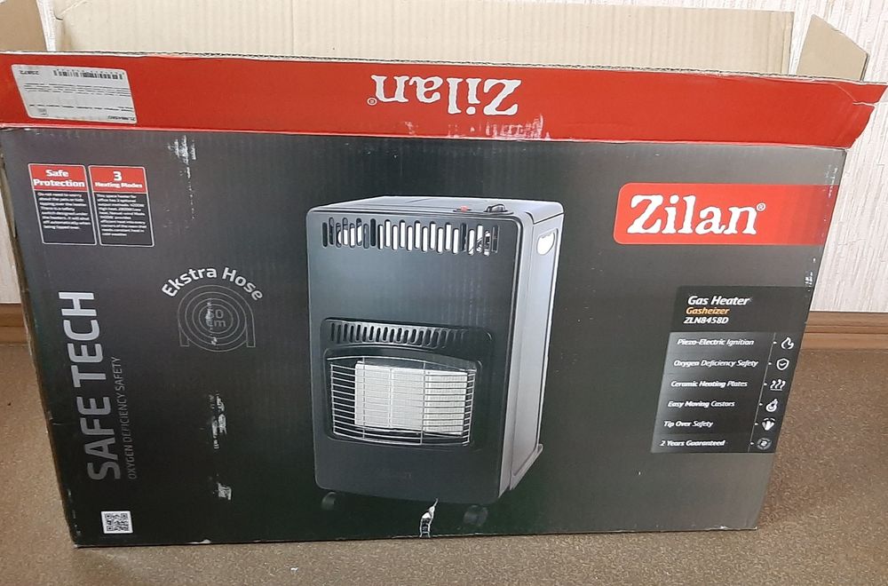 Газовий конвектор інфрачервоний керамічний 4,2 кВт Zilan