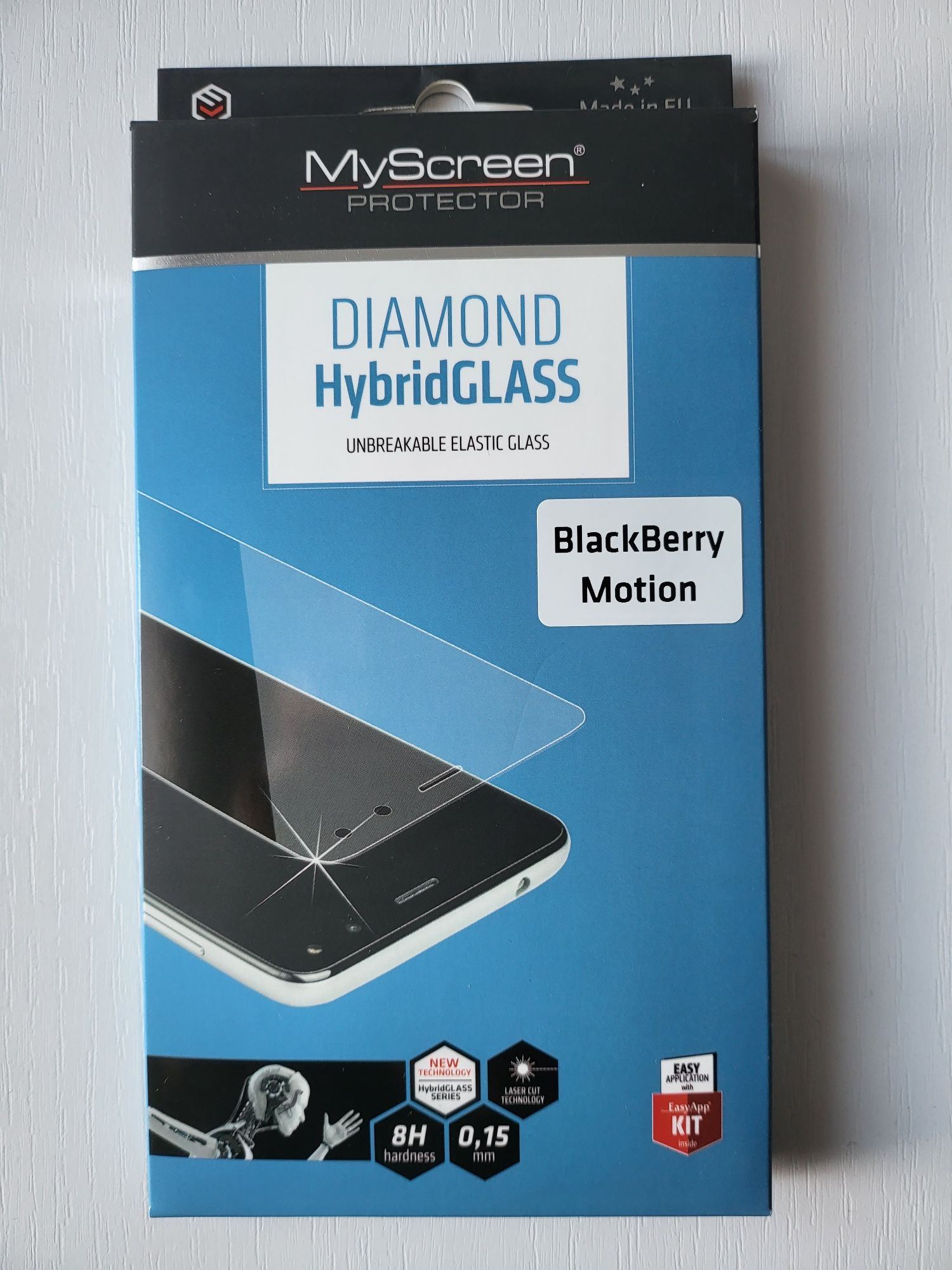 Szkło hartowane 0,18 8h do Blackberry Motion nowe cały komplet