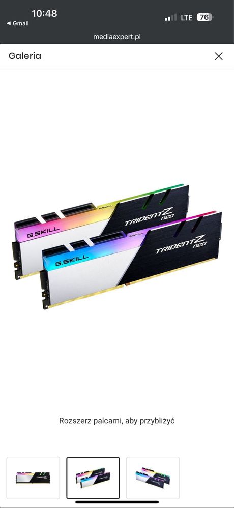 Zestaw komputerowy gamingowy intel
