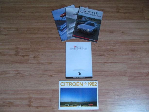 Prospekty Katalogi Citroen Lata 80/90