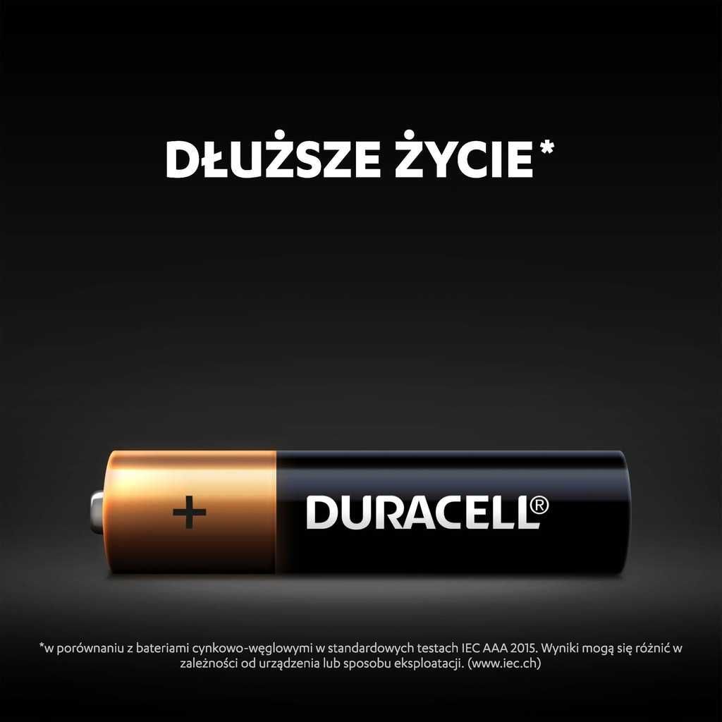 Bateria alkaliczna Duracell AAA (R3) 8 sztuk LR3 Oryginał najtaniej!