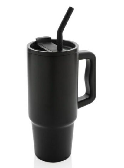 Kubek termiczny z rurką zamykany 0.9 L