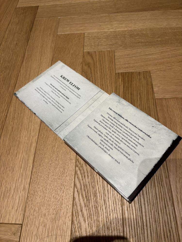 Audiobook Wiedzmin Krew Elfów, stan bdb