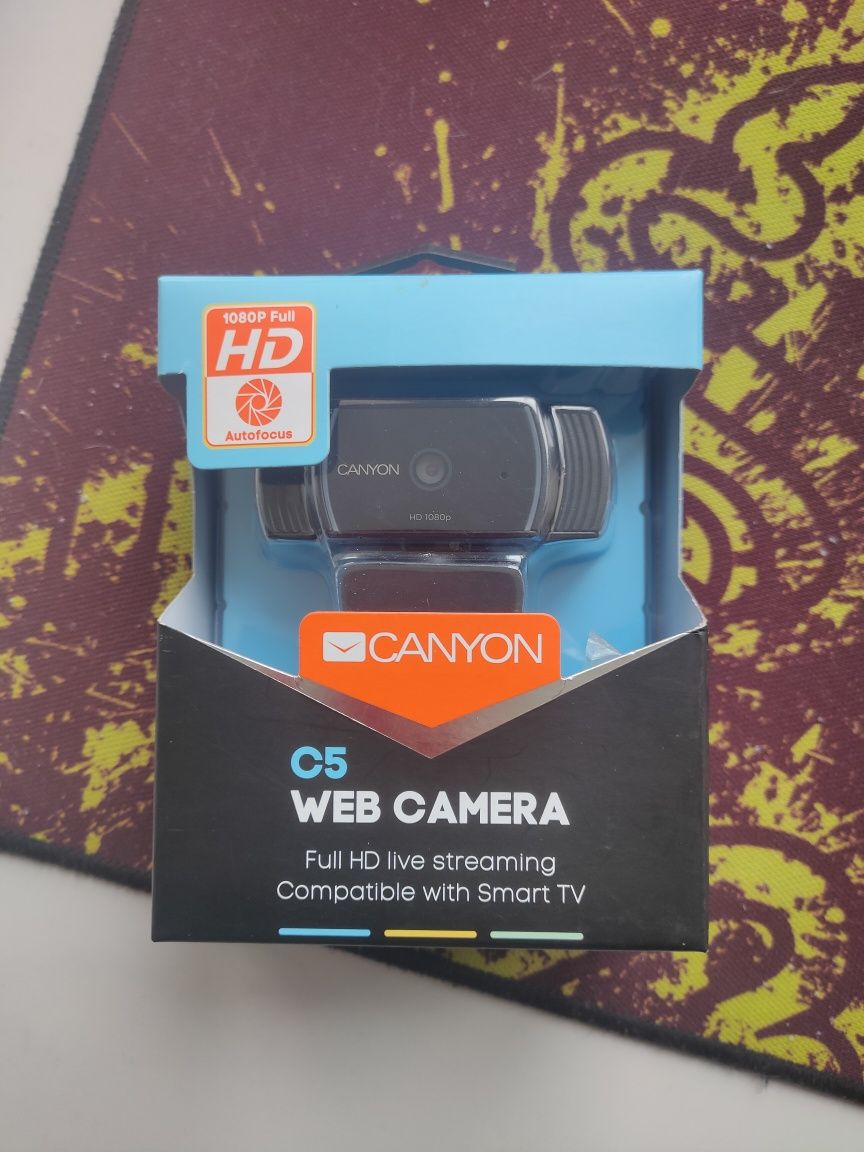 Вебкамера Canyon Full HD C5 (CNS-CWC5) (можливо в ремонт!).