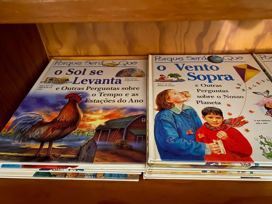 Coleção “Porque Será Que?” – 19 Livros Infantis Educativos (Português)