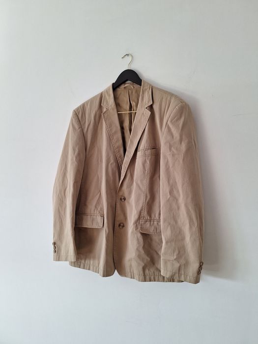 Męska beżowa marynarka rozmiar 176 2XL XXL