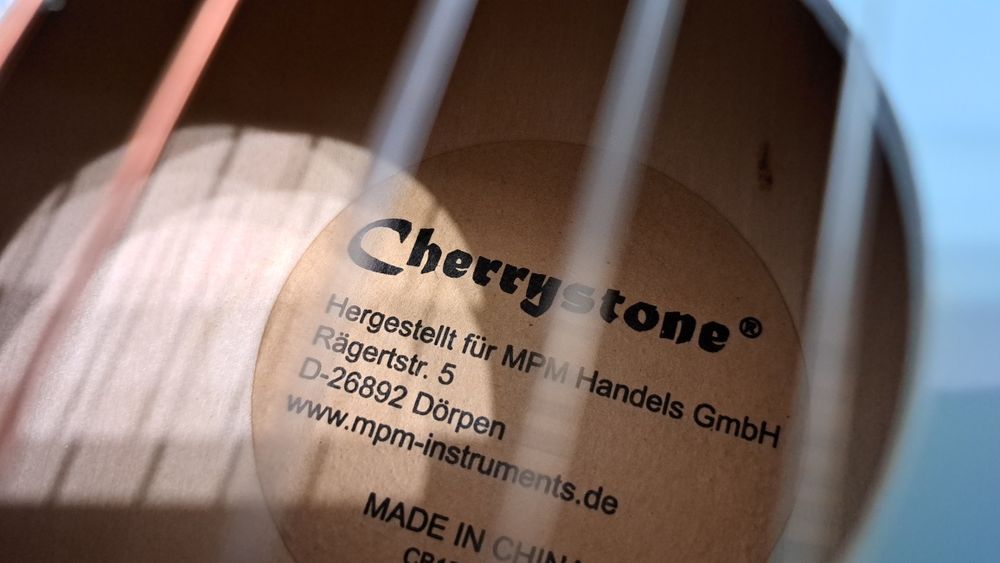 Дитяча класична гітара Cherrystone Blue (розмір 1/8)