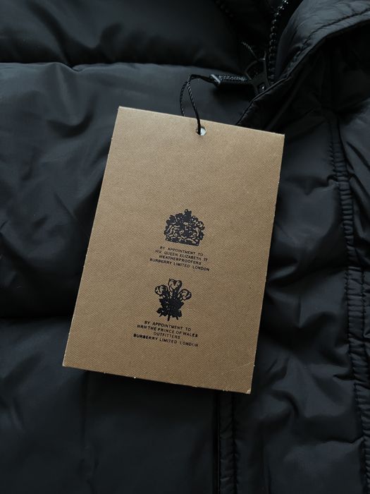 Пуховик Burberry