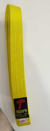 Cinturão amarelo Judo 260cm