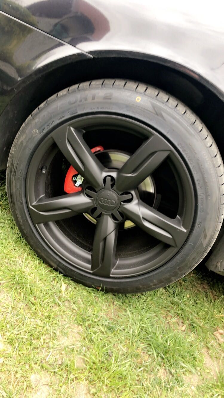 Alufelgi AUDI 5x100 r17. Nówki opony .