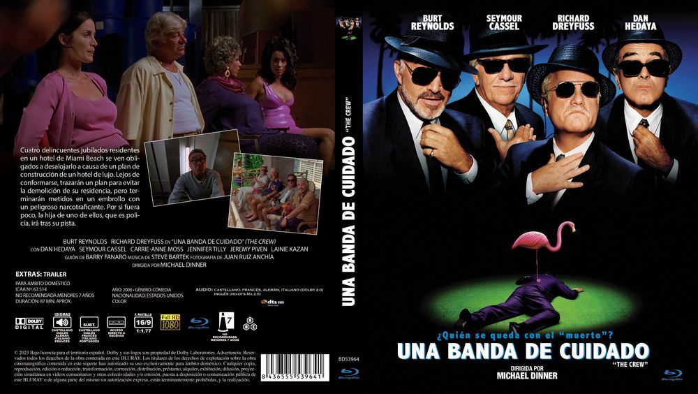Una Banda de Cuidado/The Crew (Blu-Ray)-Importado