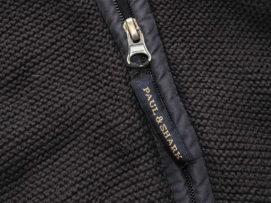 Paul & Shark sweter rozpinany ażurowy XL
